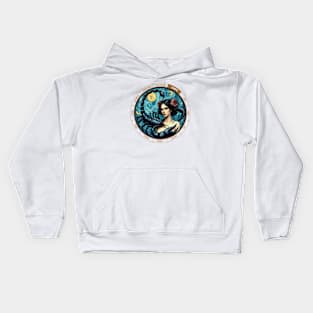 ZODIAC Scorpio - Astrological SCORPIO - SCORPIO - ZODIAC sign - Van Gogh style - 7 Kids Hoodie